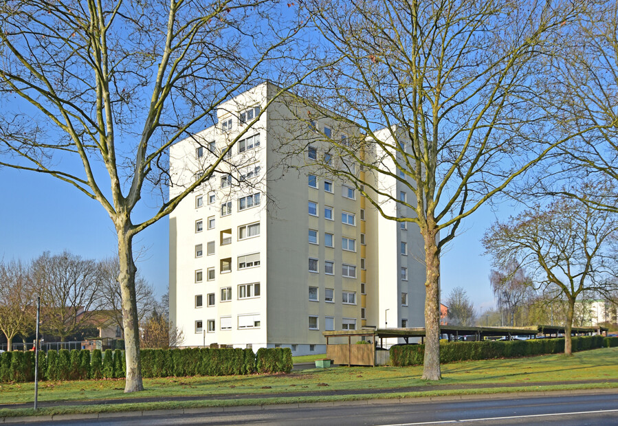 Schön geschnittene 3-Zimmer-Wohnung mit Fernblick - zentral in Baunatal