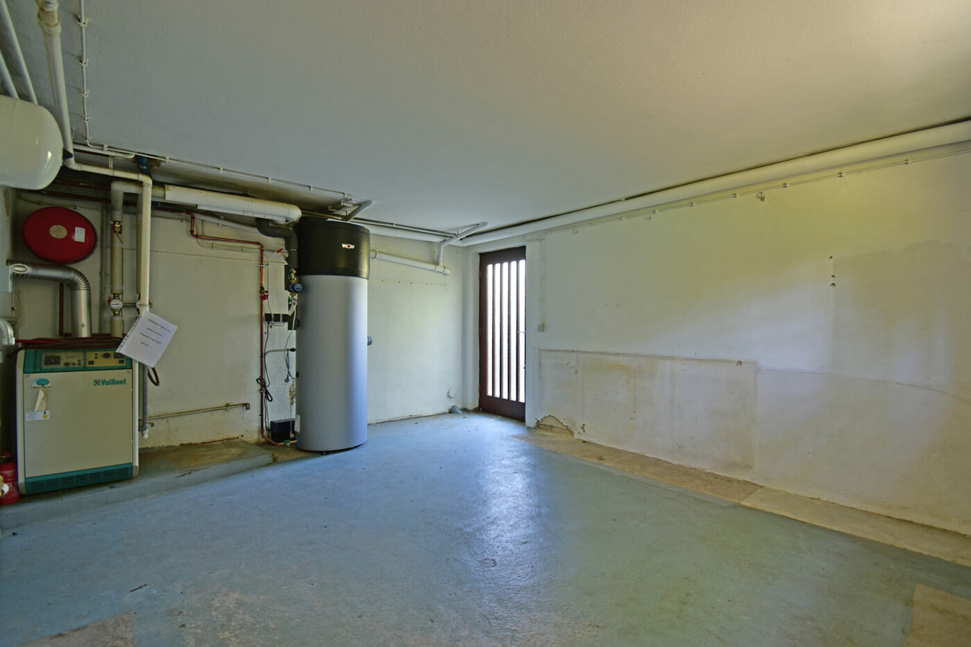 Heizungskeller, Ausgang