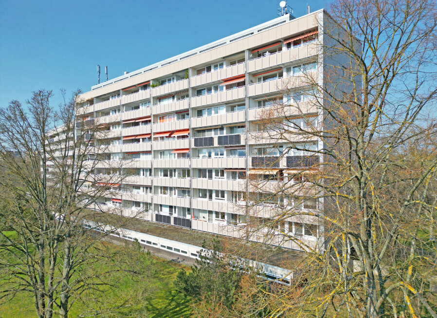 Vermietete 3,5-Zimmer-Wohnung mit traumhaft schönem Fernblick in Wolfsanger