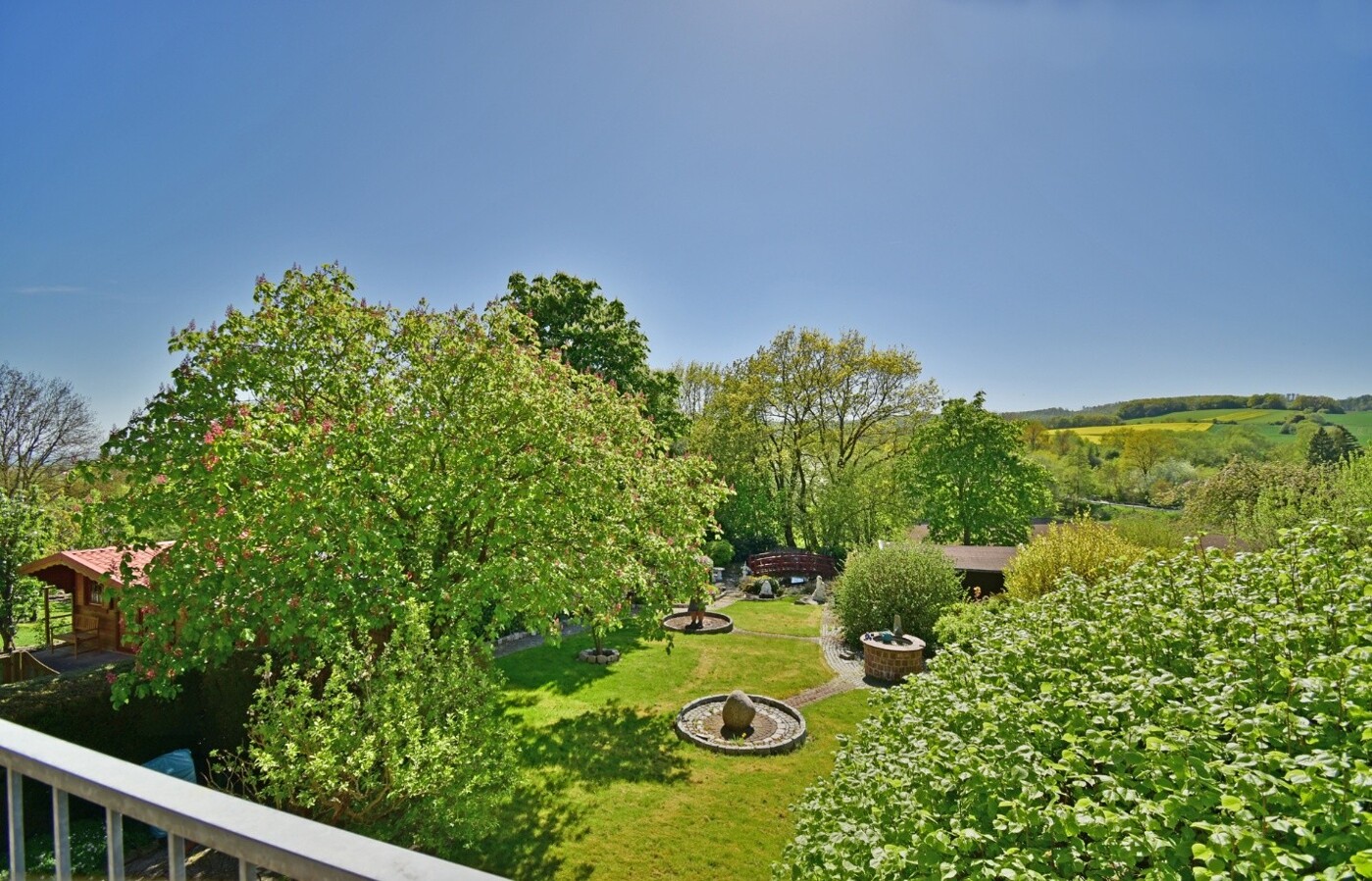 Ausblick Wohnzimmer