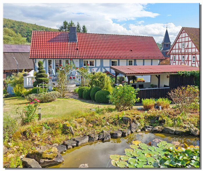Entzückend, romantisch und gemütlich; Top gepflegtes Fachwerkhaus, Körle OT