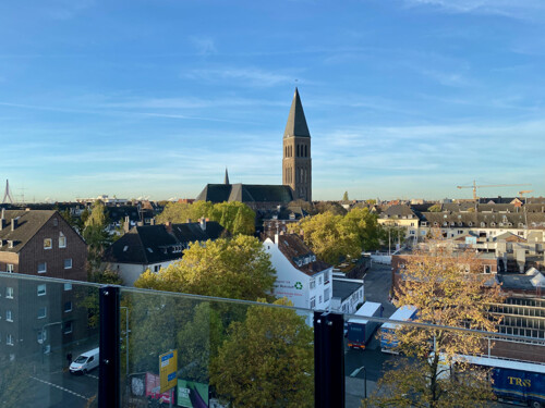 Weitsicht vom Balkon