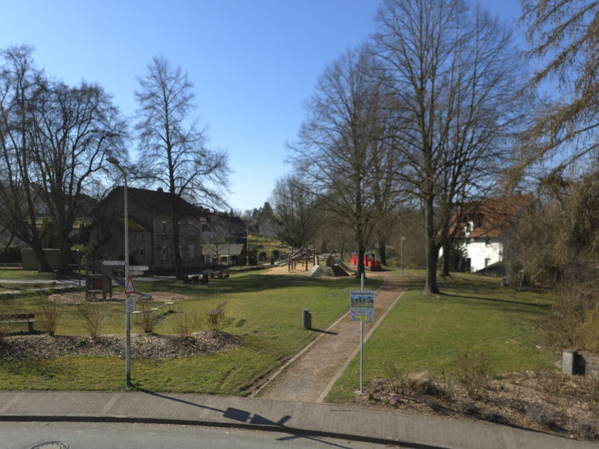 Ausblick Spielplatz