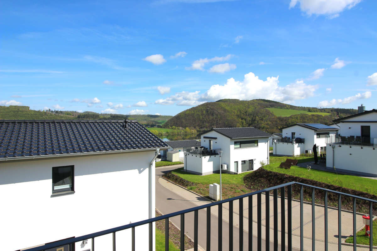 Ausblick vom Balkon