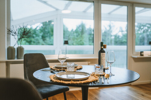 Impression Essbereich (Beispielfoto einer bereits fertiggestellten 2 Zimmer-Wohnung im OG)