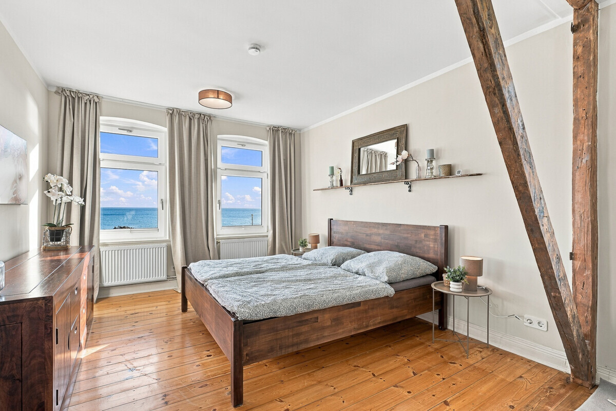 Ansicht Schlafzimmer OG Hauptwohnung