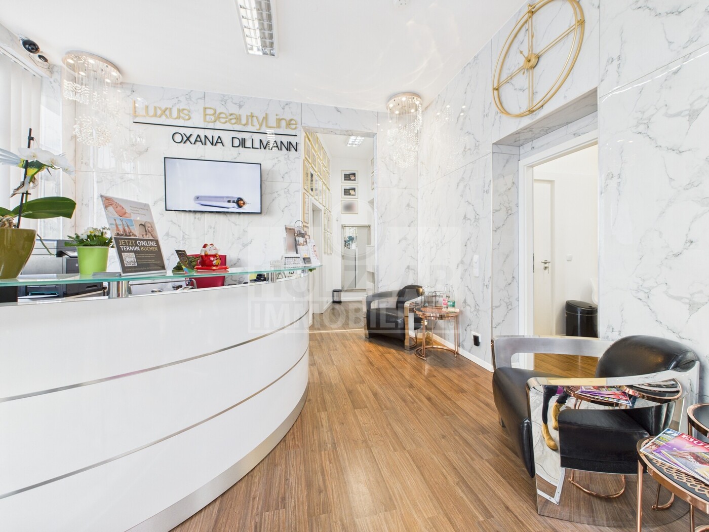 Empfangsbereich Salon