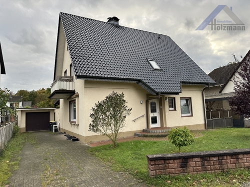 Blick auf die Garage