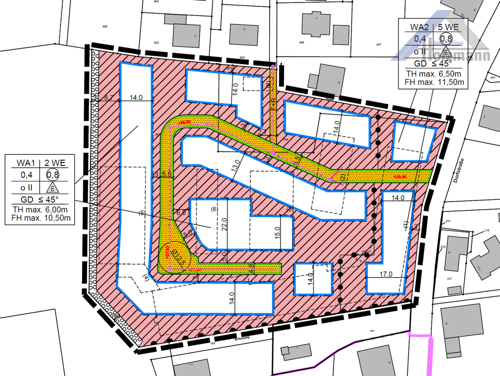 Ausschnitt B-Plan Nr. 49