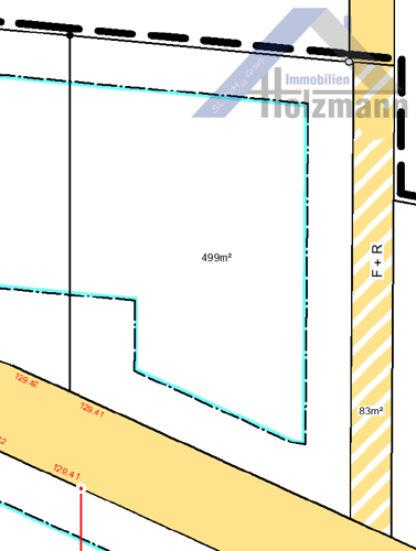 Lageplan 499 m²