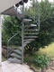 Wendeltreppe zum Garten