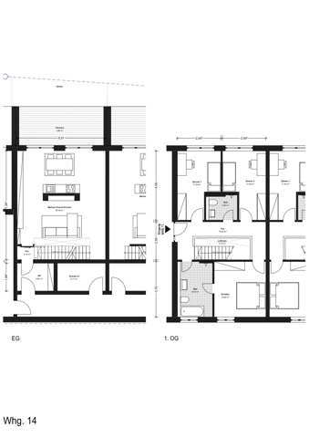 Grundriss Whg. 11