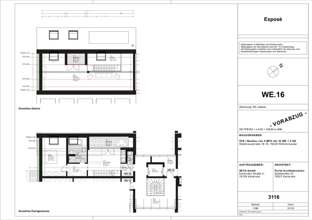 Grundriss WE16