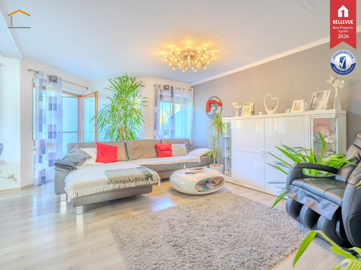 3-Zimmer-Erdgeschosswohnung mit Garten, Terrasse und Garage in Spaichingen! - Photo 1