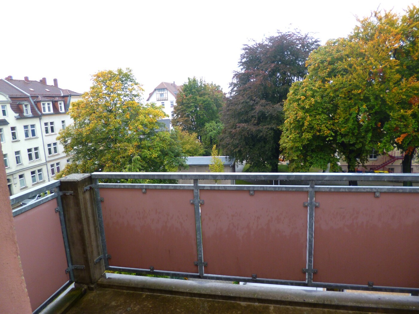 Balkon am Wohnzimmer