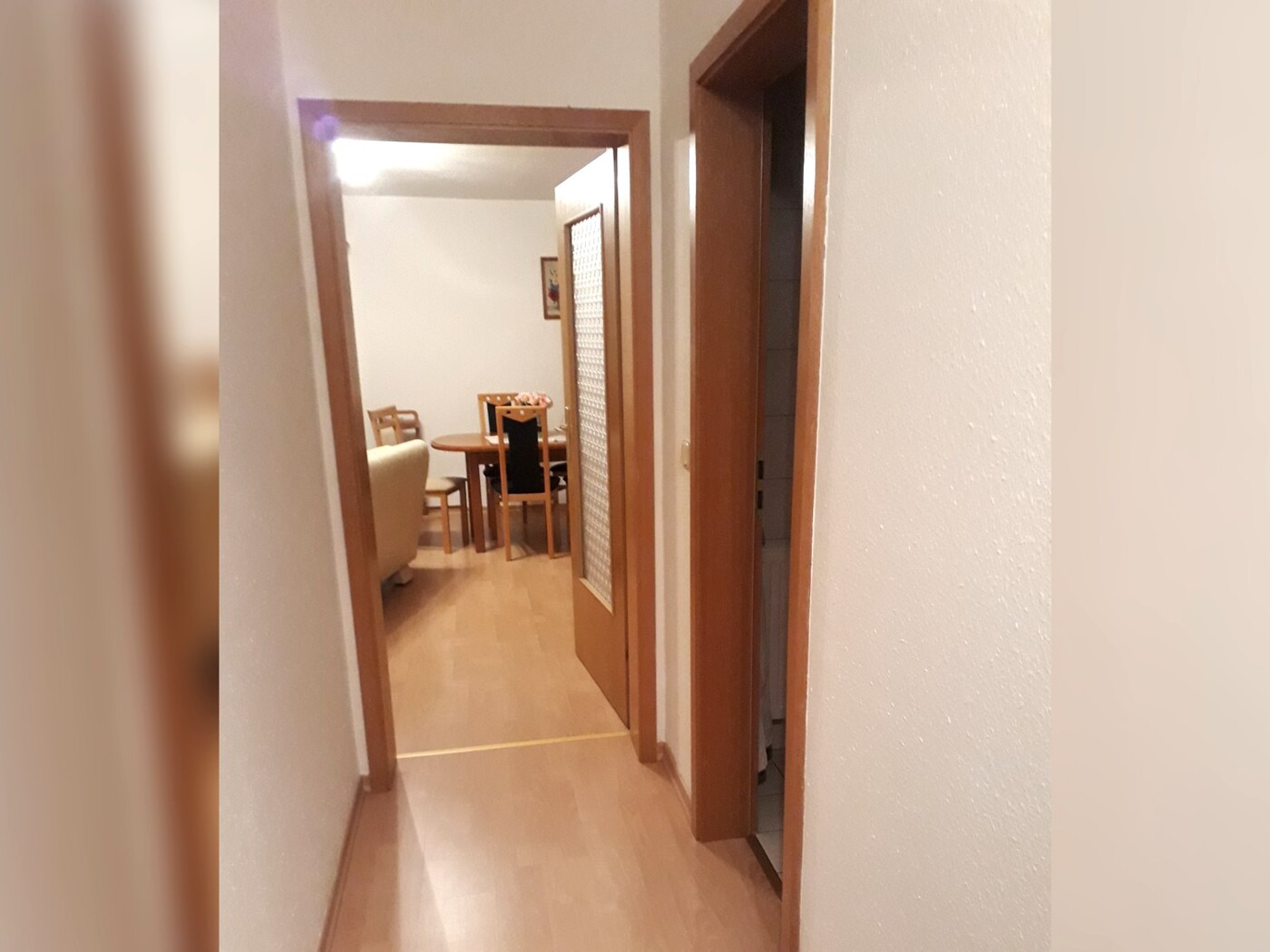 Flur Ansicht Wohnzimmer