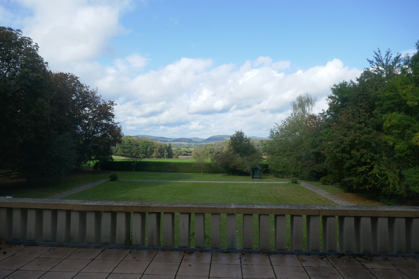 Blick von der Terrasse