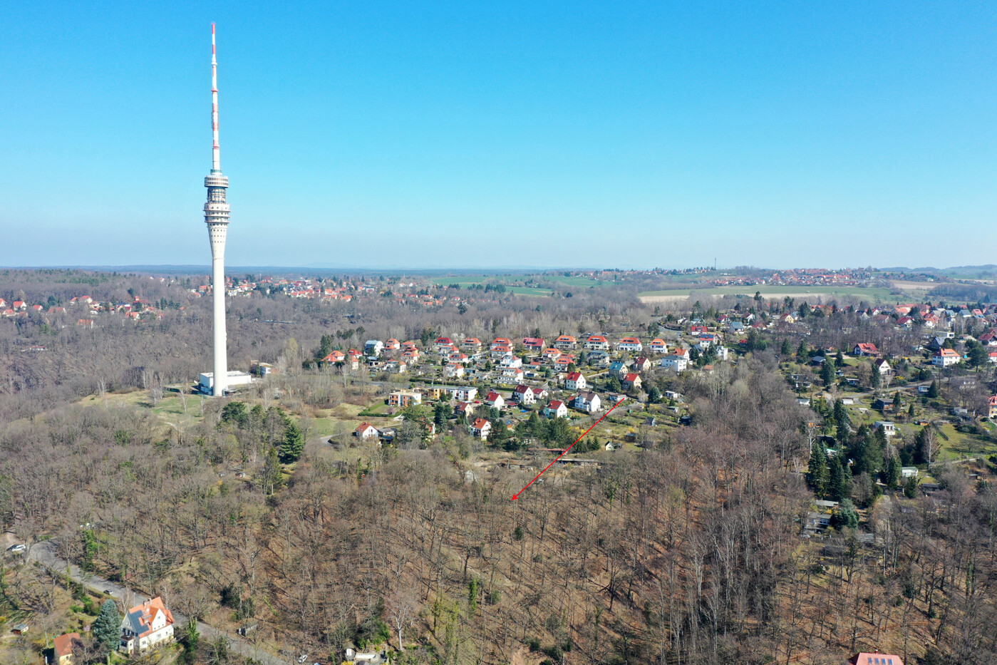 Luftaufnahme - Blick Richtung Nord-Westen