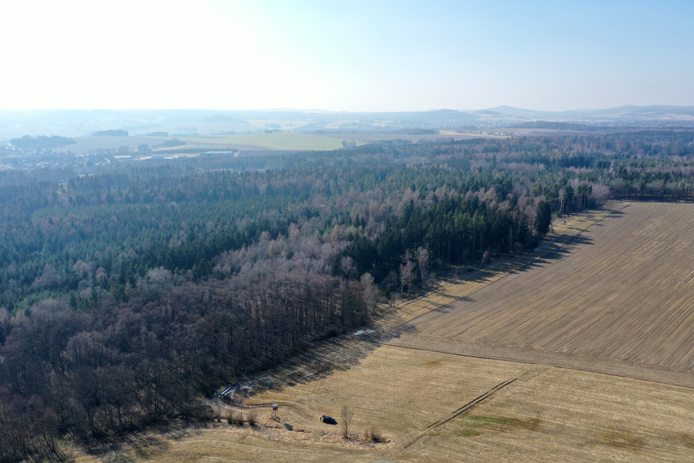 Luftaufnahme - Blick Richtung Süd-Westen