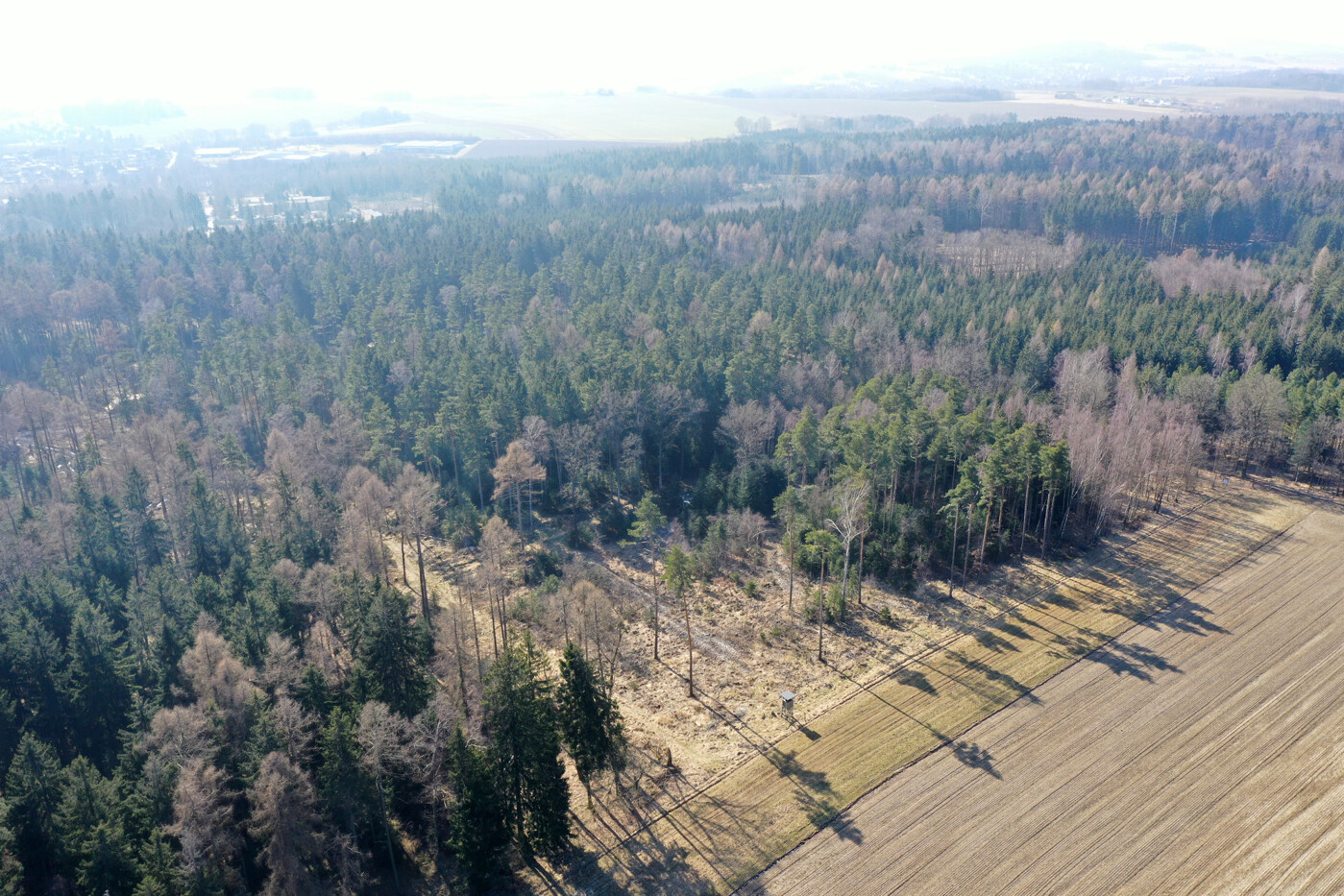 Luftaufnahme - Blick Richtung Süd-Westen