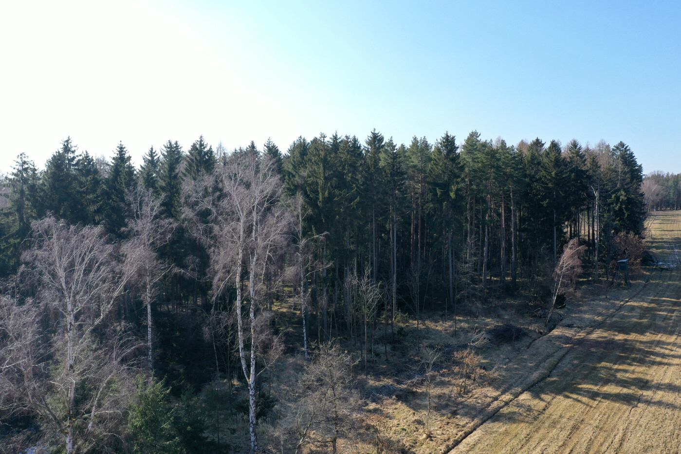 Luftaufnahme - Blick Richtung Westen