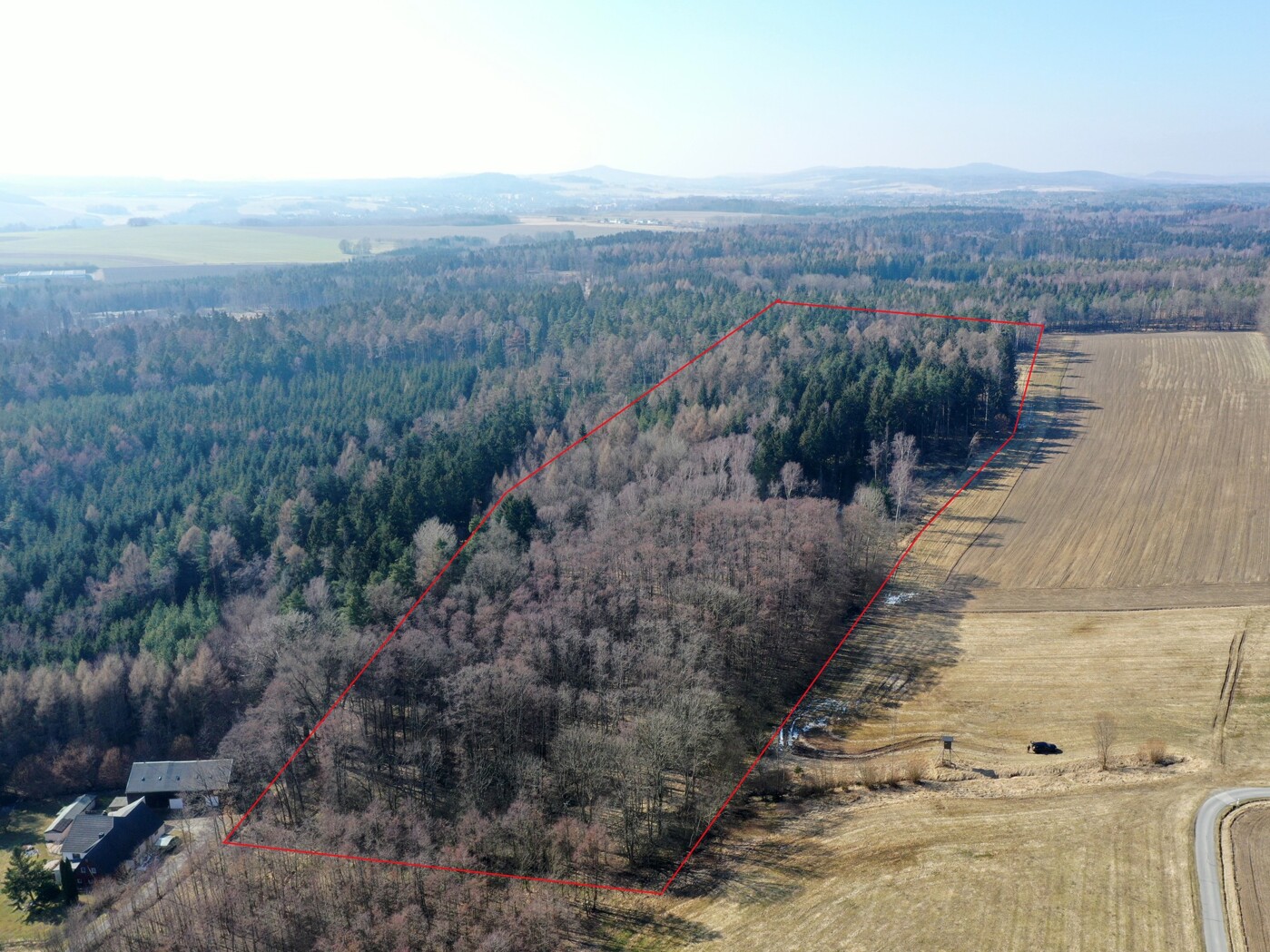 Luftaufnahme - Blick Richtung Westen