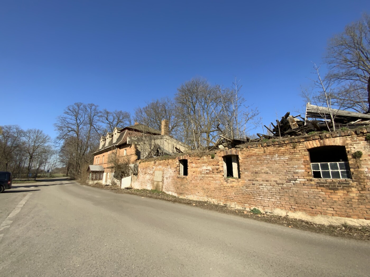 Straßenansicht - Blick Richtung Nord-Westen