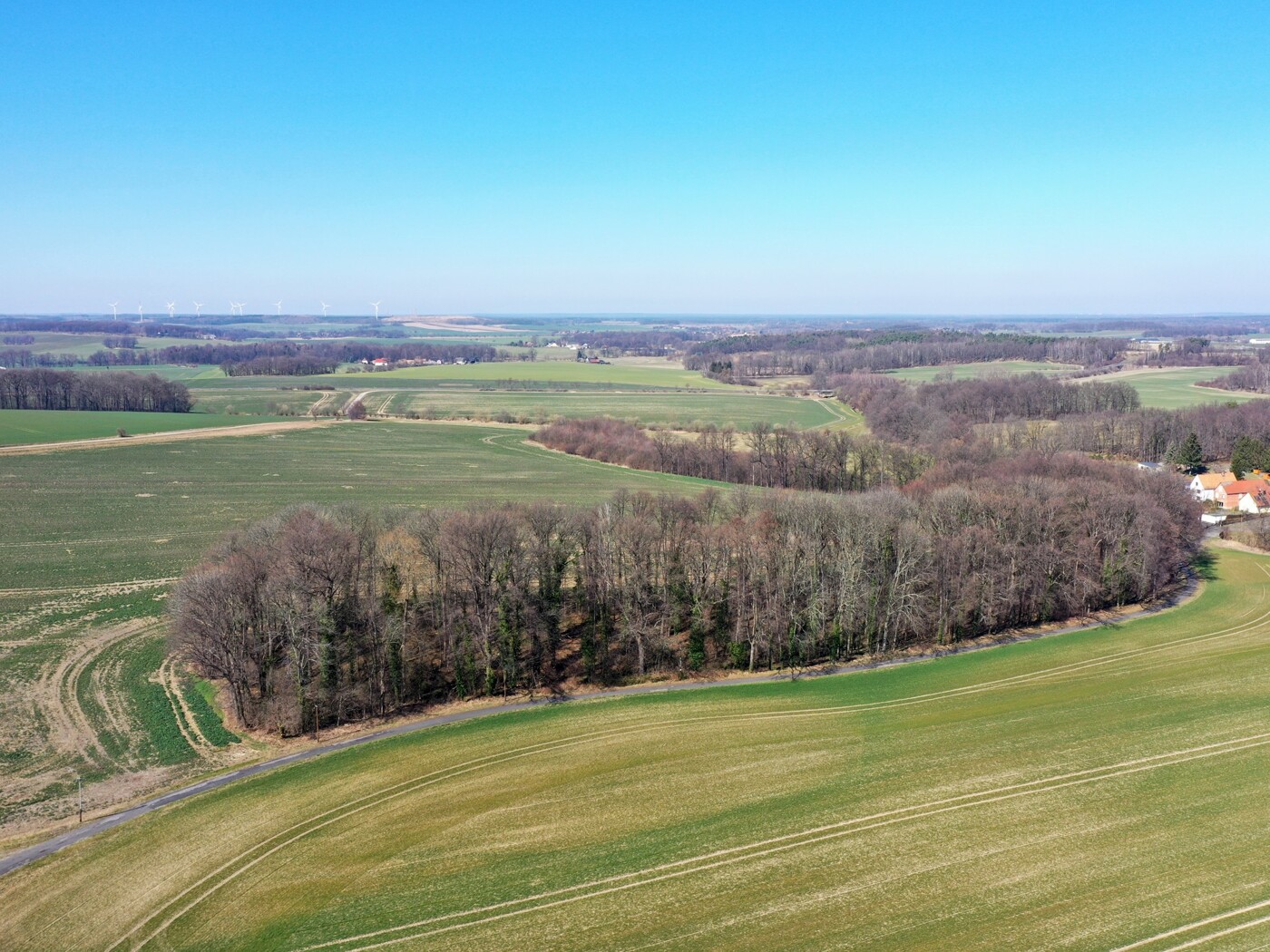 Luftaufnahme - Blick nach Nord-Westen