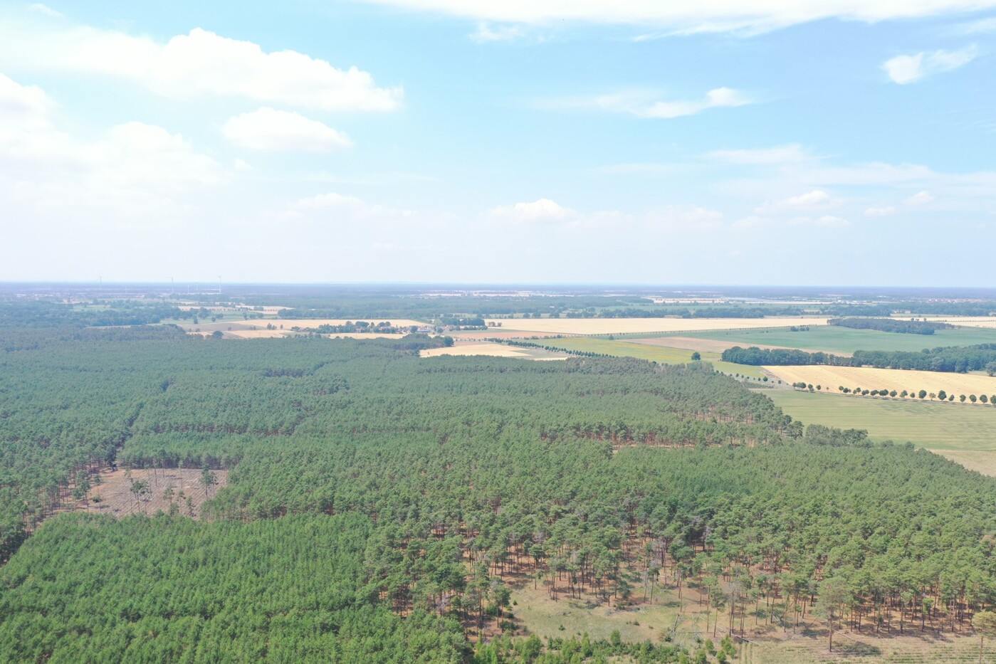 Luftaufnahme - Blick nach Westen