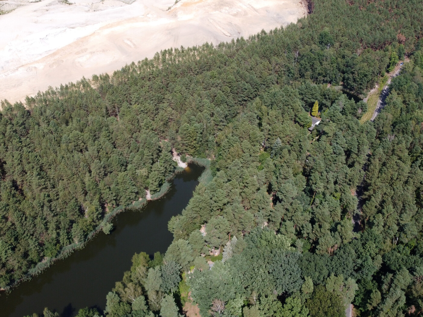 Luftaufnahme Blick Richtung Nord-Osten