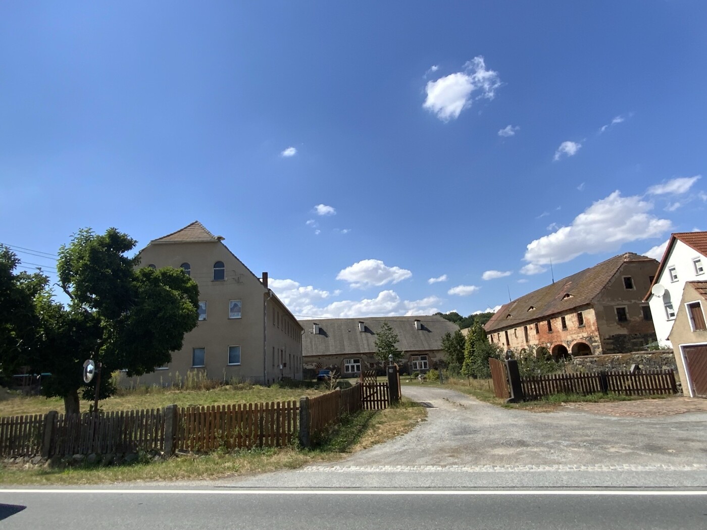 Blick von der Straße
