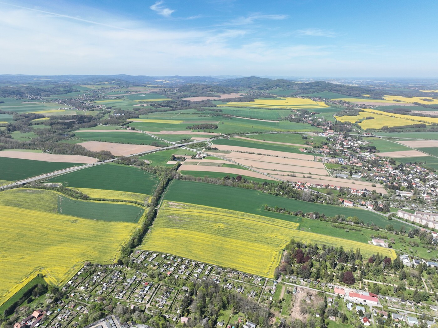 Luftaufnahme - Blick Richtung Nord-Westen