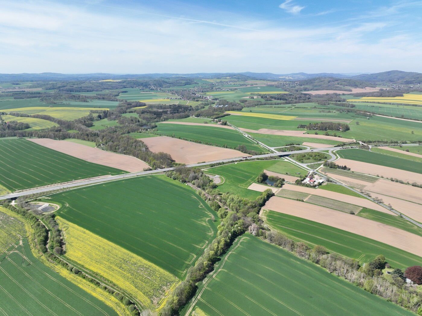 Luftaufnahme - Blick Richtung Süd-Westen