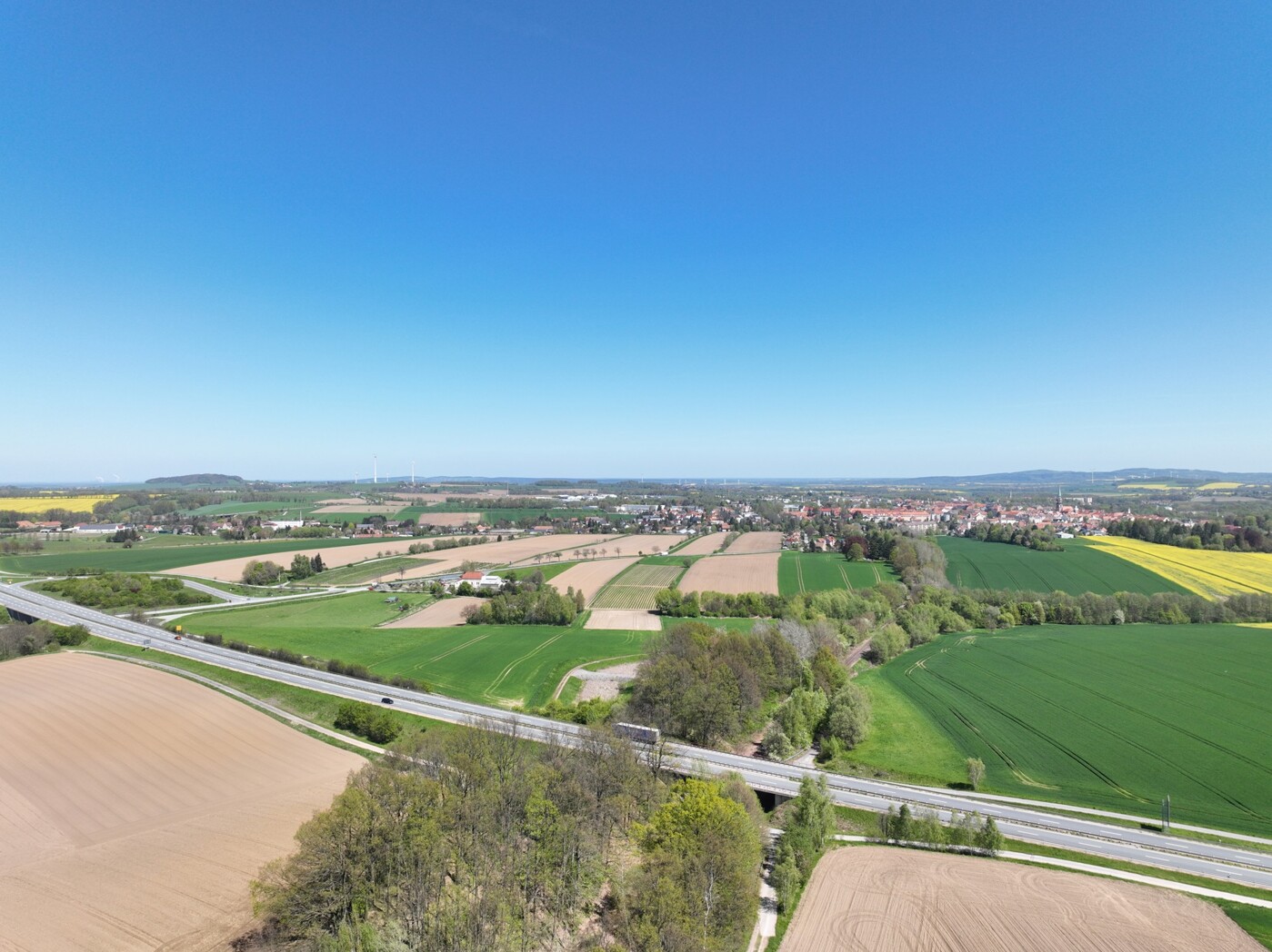 Luftaufnahme - Blick Richtung Nord-Osten