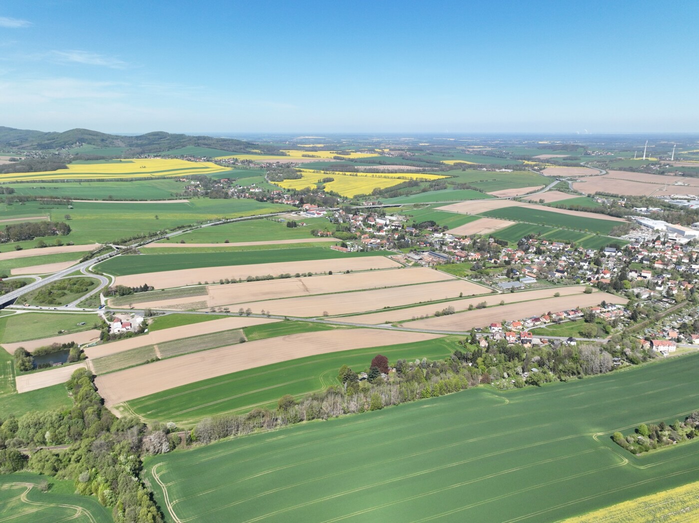 Luftaufnahme - Blick Richtung Westen 