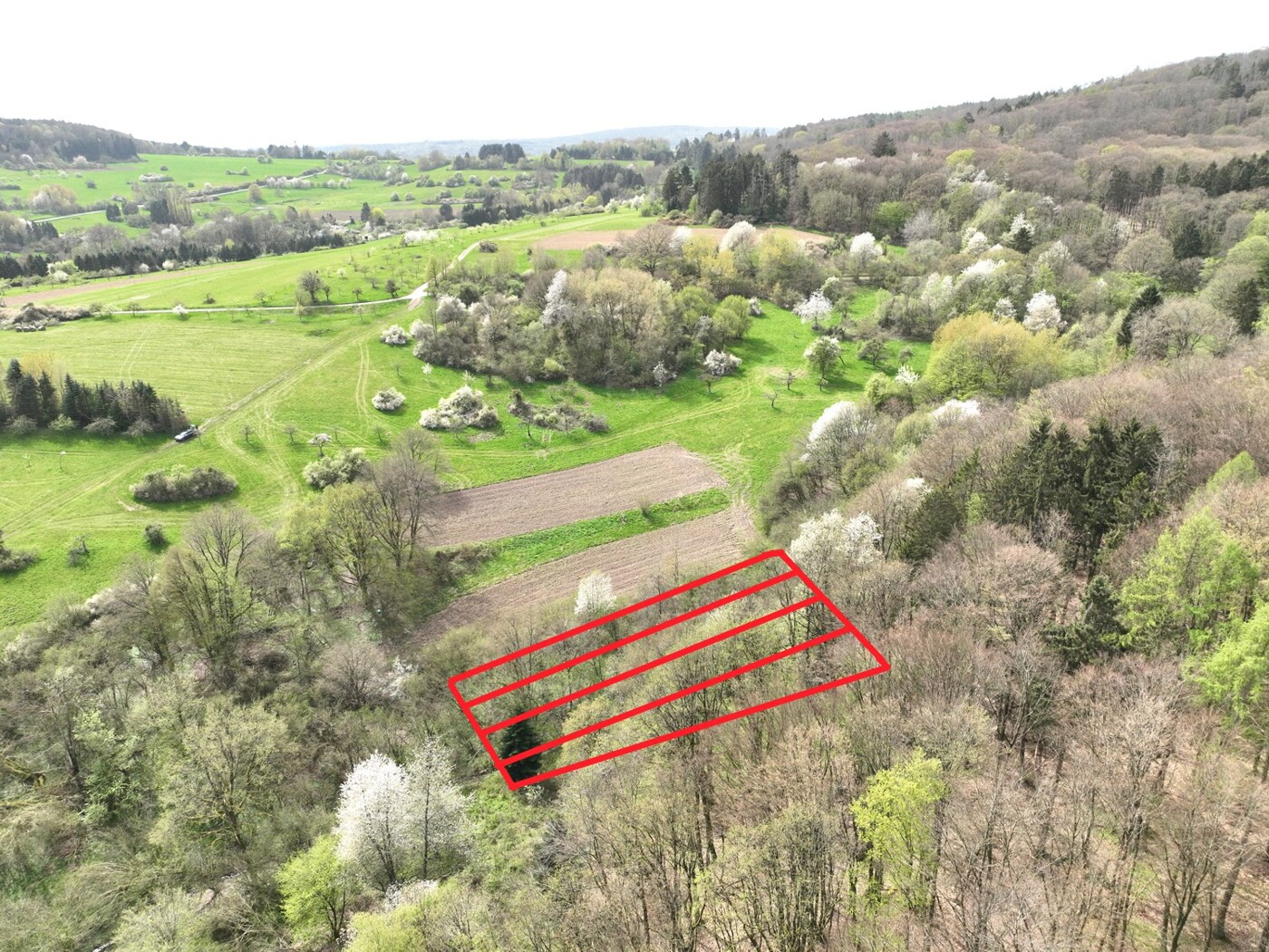 Luftaufnahme - Blick Richtung Süd-Westen