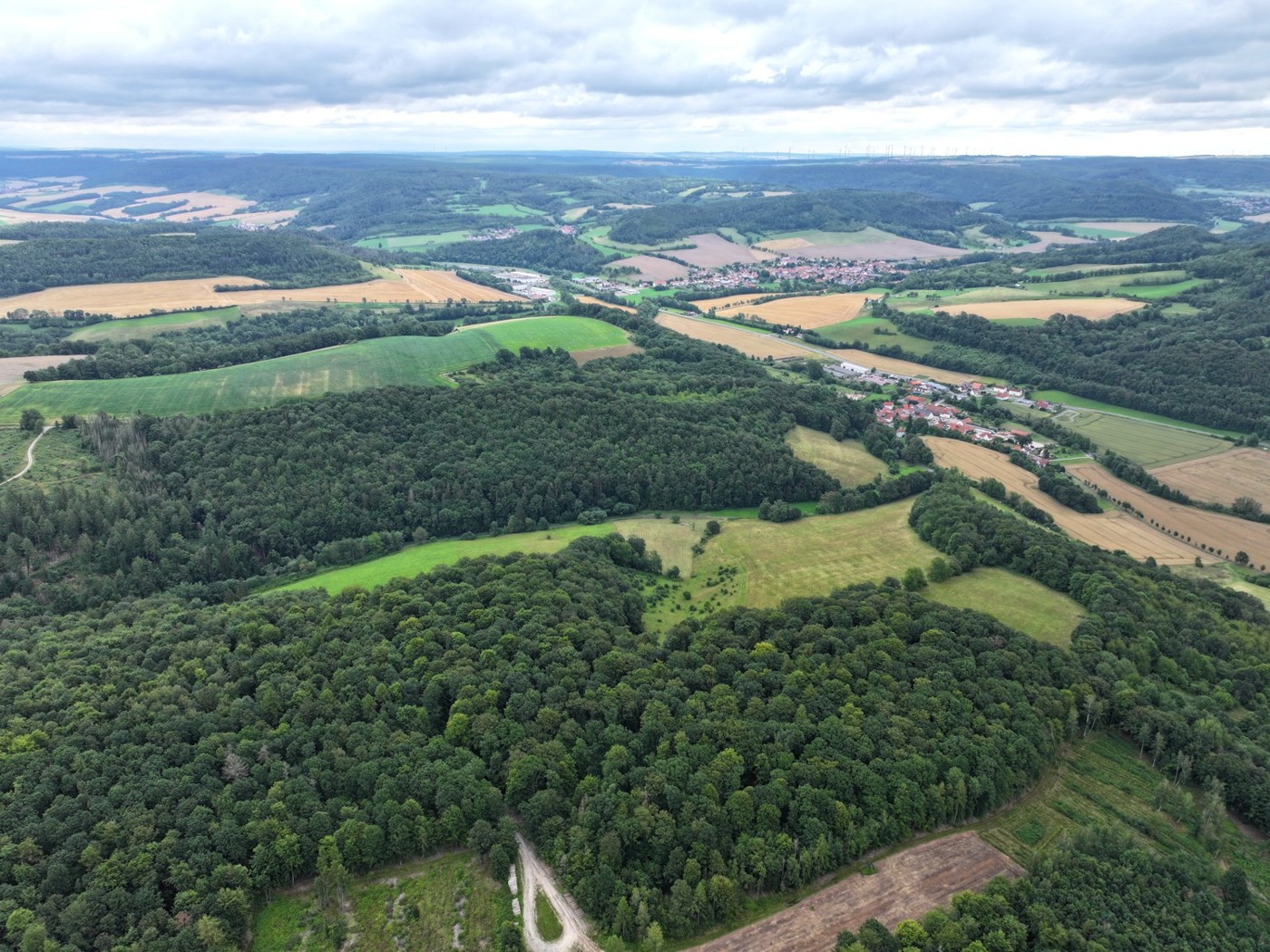 Luftaufnahme - Blick Richtung Nord-Osten