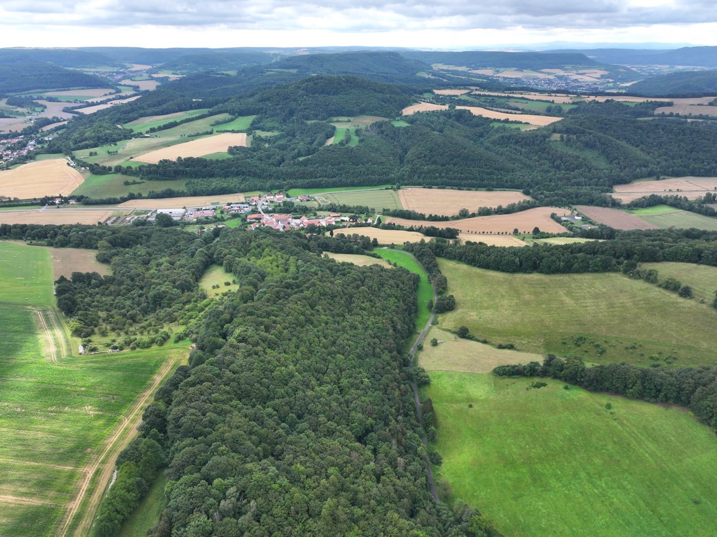 Luftaufnahme - Blick Richtung Osten