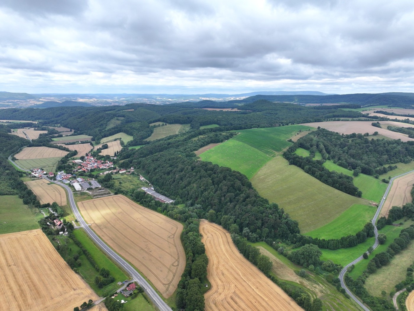 Luftaufnahme - Blick Richtung Süd Westen