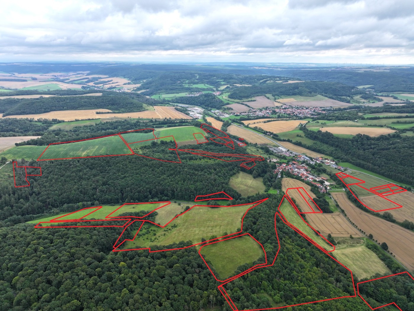 Luftaufnahme - Blick Richtung Nord-Osten