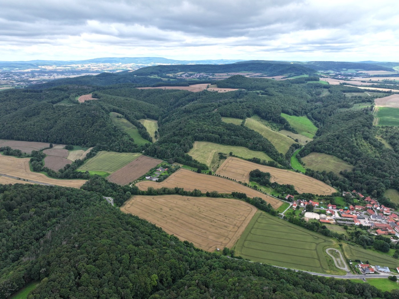 Luftaufnahme - Blick Richtung Westen