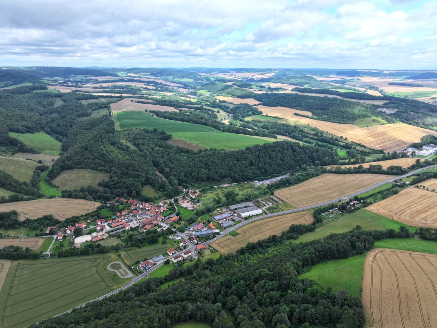 Luftaufnahme - Blick Richtung Nord-Westen