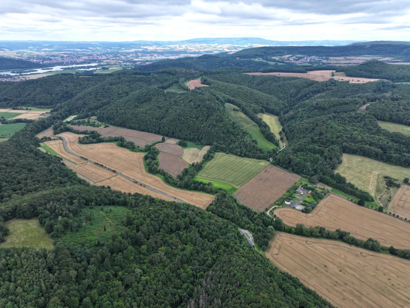 Luftaufnahme - Blick Richtung Süd-Westen