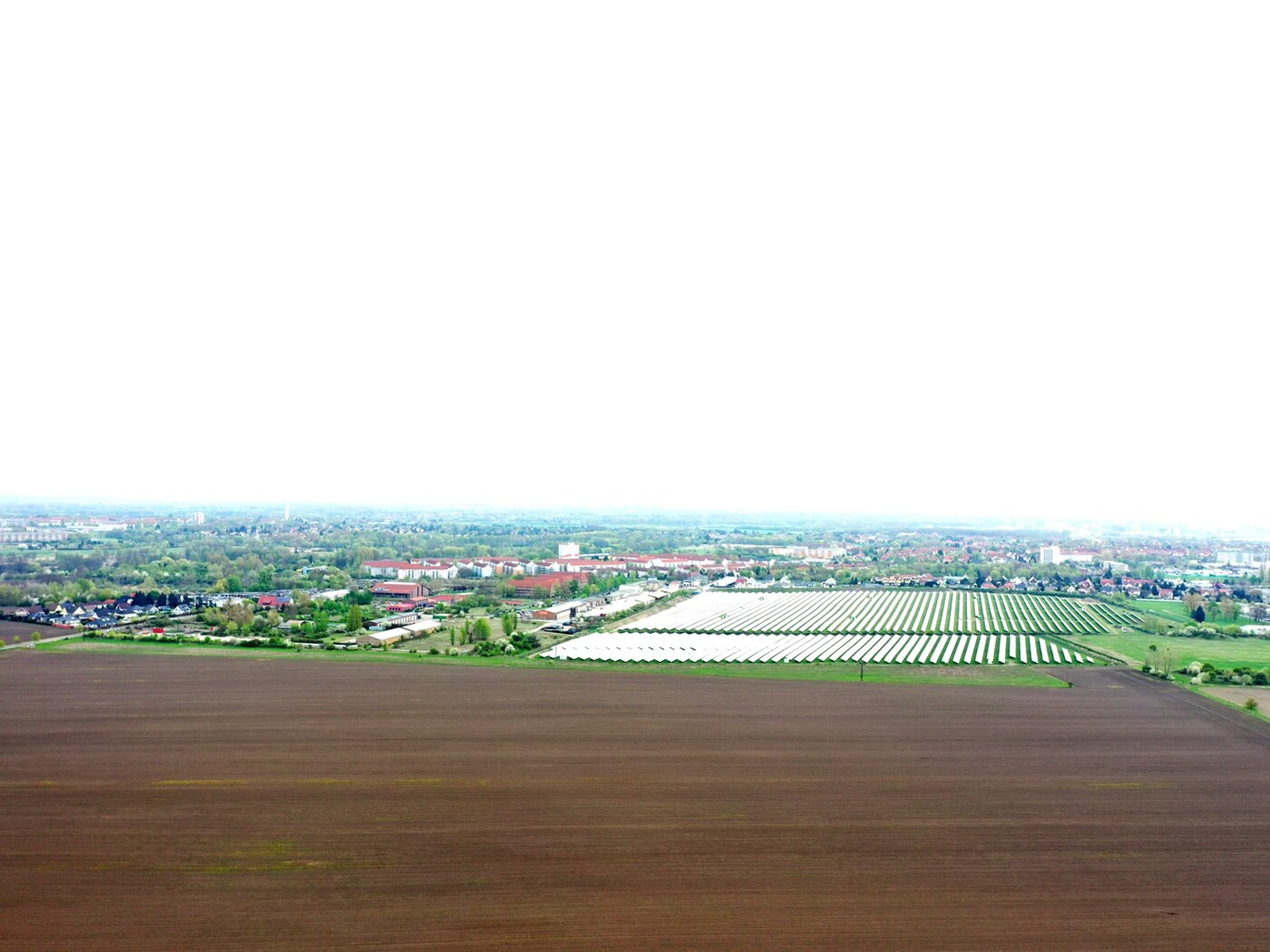 Luftaufnahme - Blick Richtung Osten