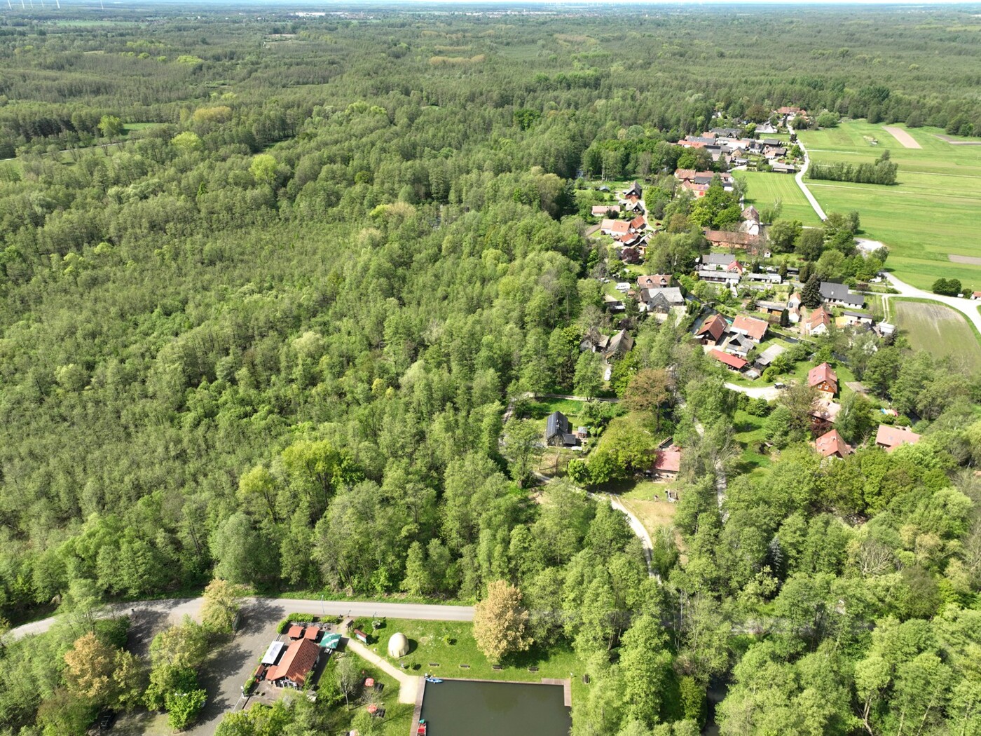 Luftaufnahme - Blick Richtung Westen