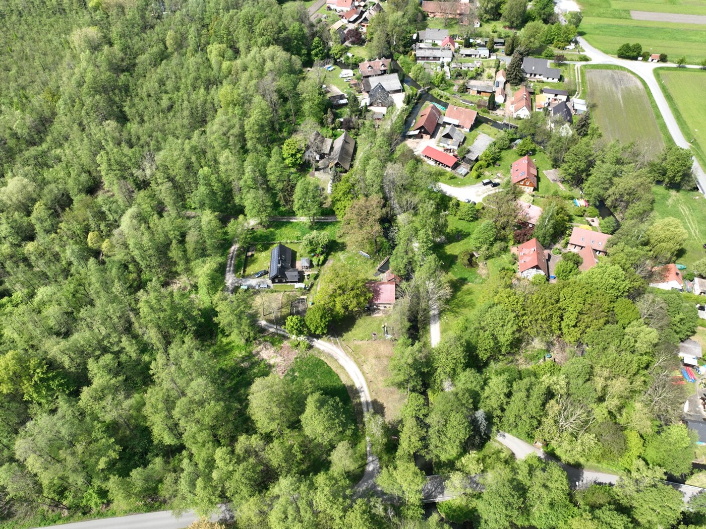 Luftaufnahme - Blick Richtung Westen