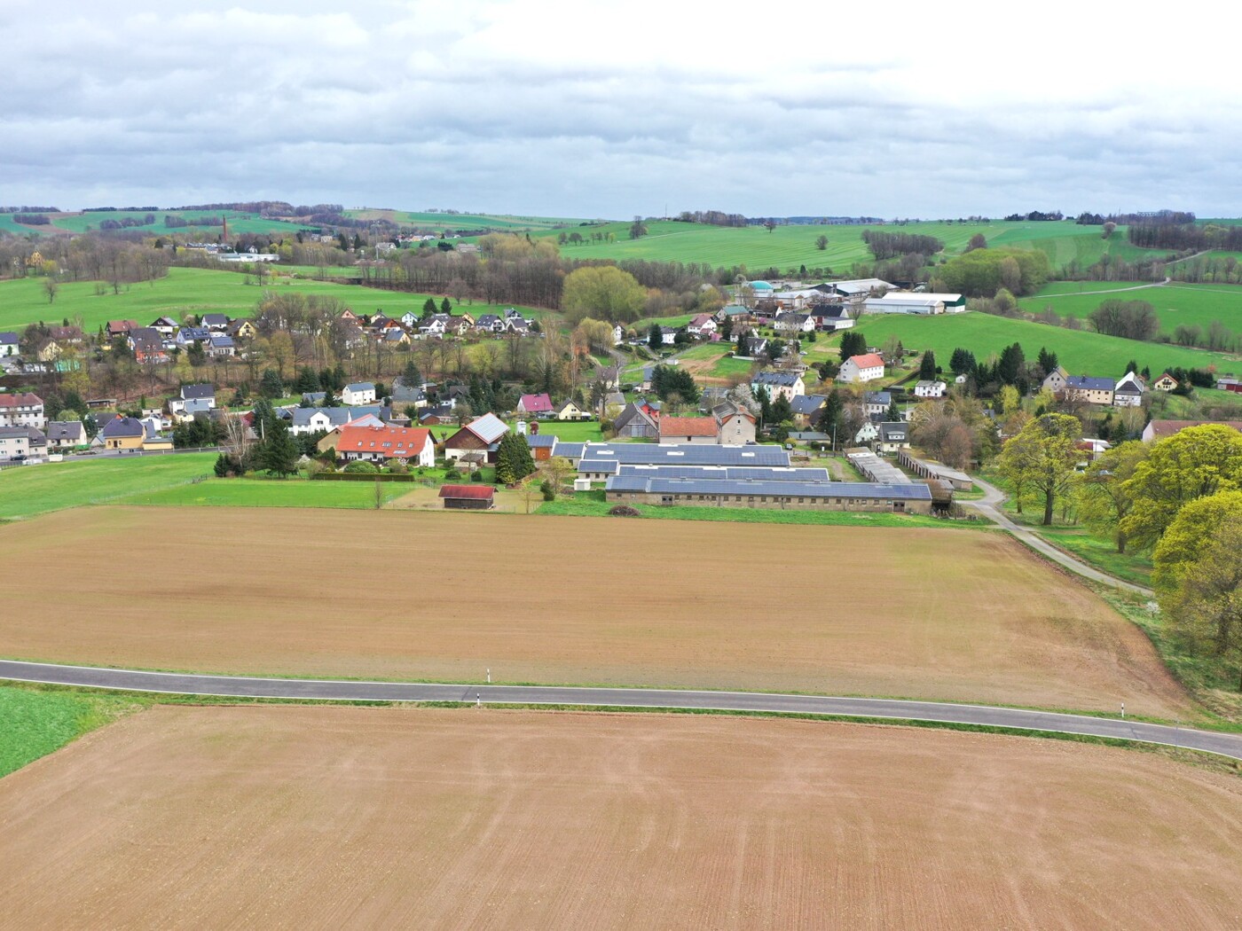 Luftaufnahme - Blick Richtung Osten