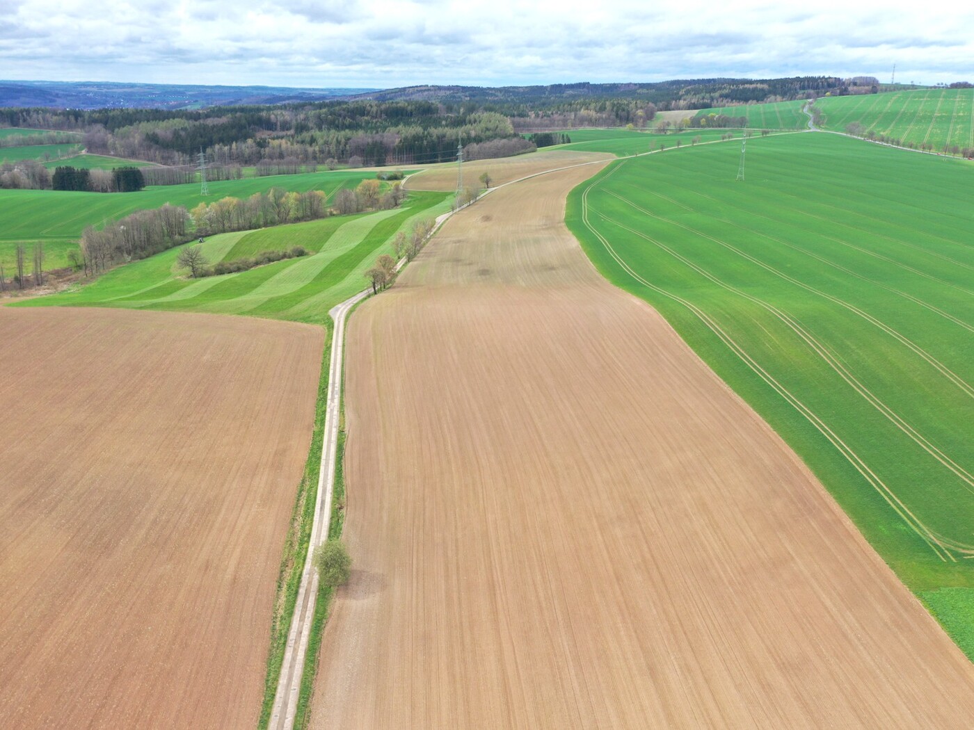 Luftaufnahme - Blick Richtung Nord-Westen