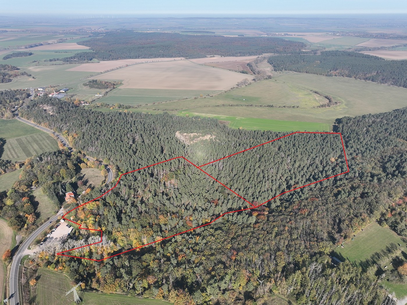 Luftaufnahme - Blick Richtung Nord-Westen