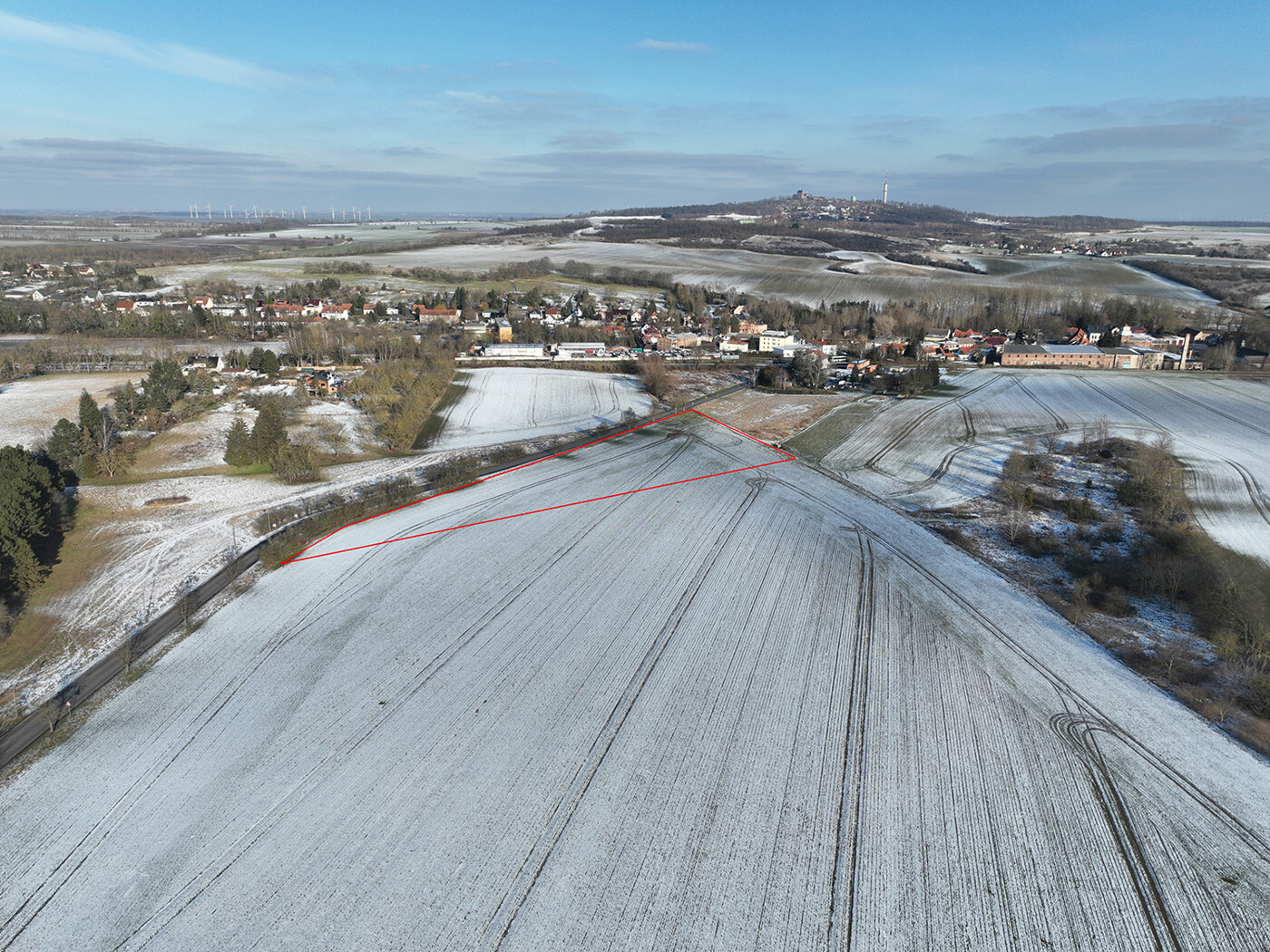 Blick Richtung Nord-Osten und den Petersberg